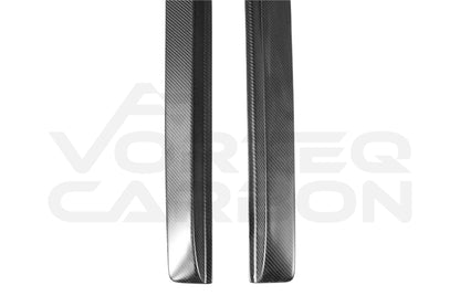 Carbon Fiber P Style Side Skirts - Mercedes Benz C-Class W205 Sedan (2015-2021)