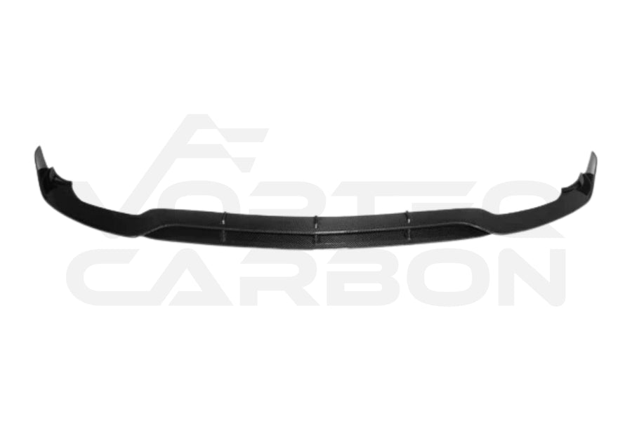 Carbon Fiber B Style Front Lip - Mercedes Benz W205 C63/S AMG Sedan (2015-2021)