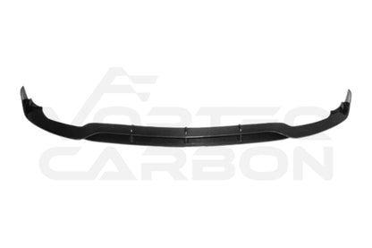 Carbon Fiber B Style Front Lip - Mercedes Benz W205 C63/S AMG Sedan (2015-2021)