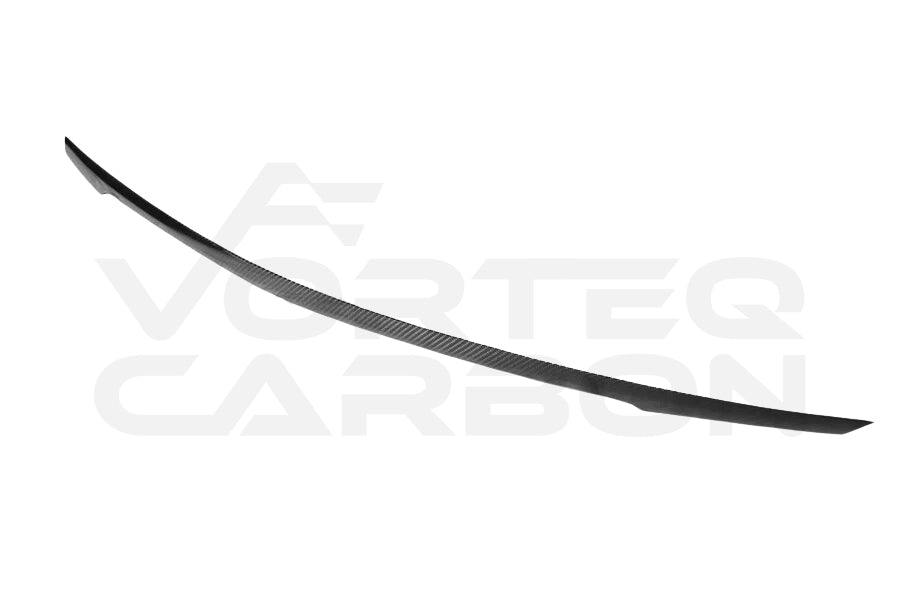 Carbon Fiber Trunk Chrome Delete Trim - Mercedes Benz S63 W222 Sedan (2014-2020)