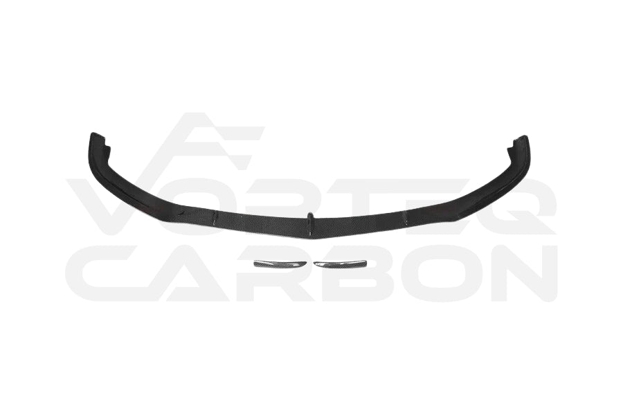 Carbon Fiber B Style Front Lip - Mercedes Benz W205 C63/S AMG Coupe (2015-2021)