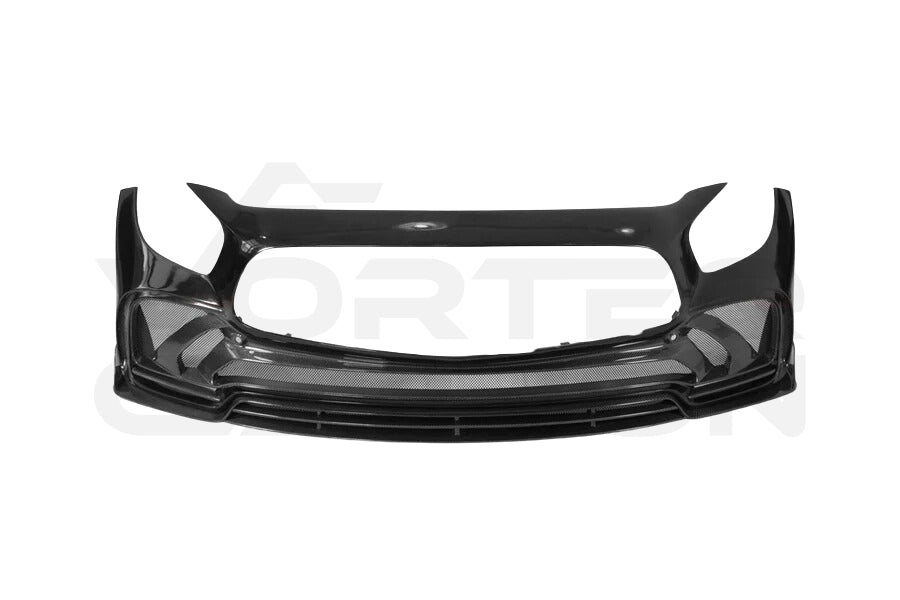 Partial Carbon Fiber I2 Style Front Bumper - Mercedes Benz AMG GT/GTS (2015-2021)