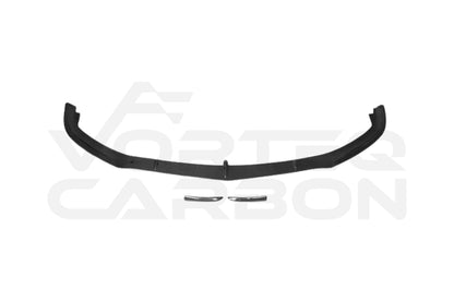 Carbon Fiber B Style Front Lip - Mercedes Benz W205 C63/S AMG Sedan (2015-2021)