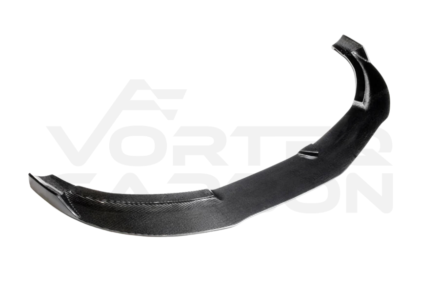 Carbon Fiber R Style Front Lip - Mercedes Benz W117 CLA Sport / CLA45 AMG (2013-2016)