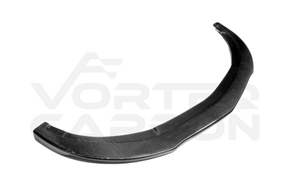 Carbon Fiber R Style Front Lip - Mercedes Benz W117 CLA Sport / CLA45 AMG (2013-2016)