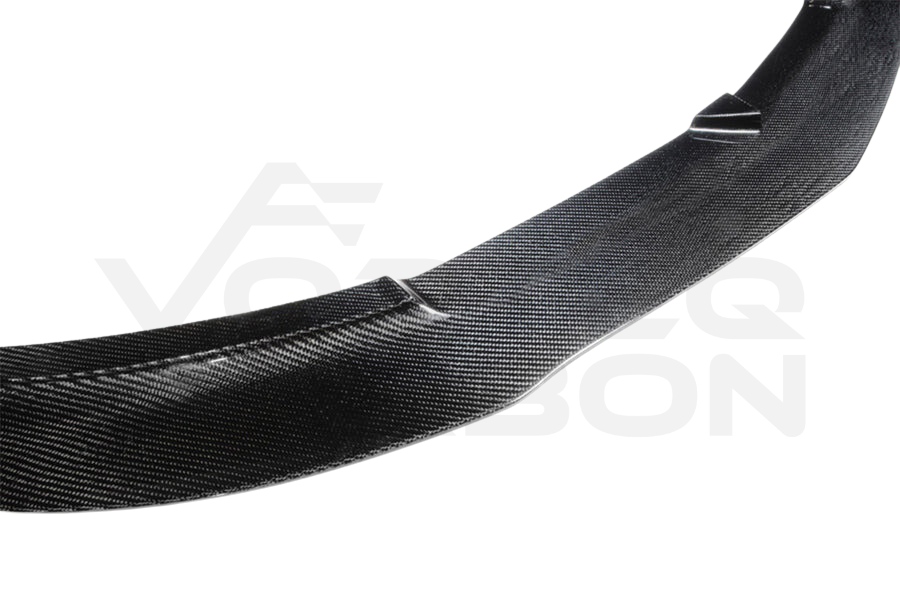 Carbon Fiber R Style Front Lip - Mercedes Benz W117 CLA Sport / CLA45 AMG (2013-2016)