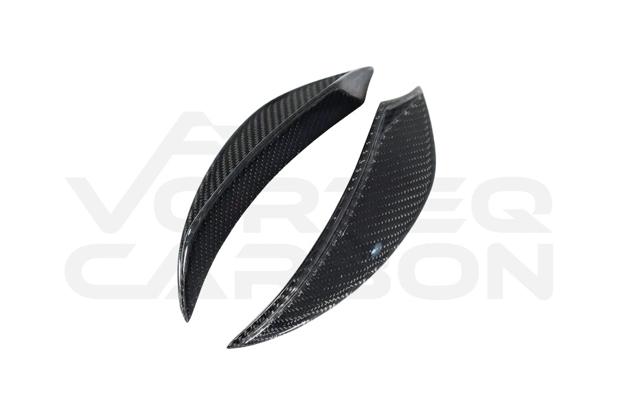 Carbon Fiber Front Lower Canards - Mercedes Benz AMG GT63/S 4 Door Coupe X290 (2019-2024)