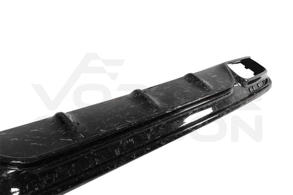 Carbon Fiber Rear Bumper Upper Diffuser Trim - Mercedes Benz C217 S63/S65 AMG Coupe (2014-2021)