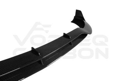 Carbon Fiber B Style Front Lip - Mercedes Benz W205 C63/S AMG Sedan (2015-2021)