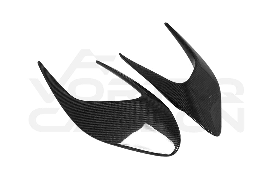 Carbon Fiber Outer Side Air Intake Scoops - Ferrari 488 GTB/Spyder (2015-2020)