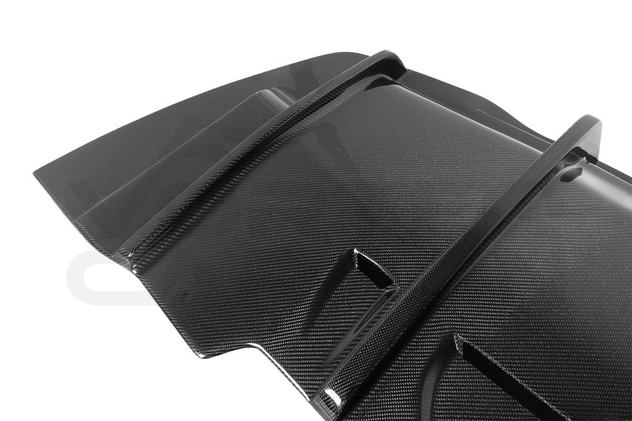 Carbon Fiber P Style Rear Diffuser - Mercedes Benz W205 C63/S AMG Sedan (2015-2021)