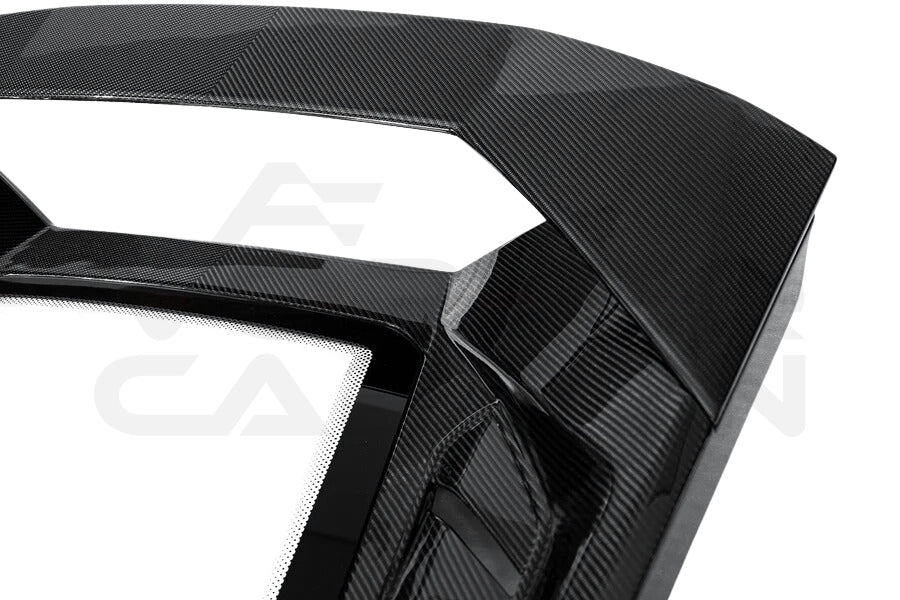 Carbon Fiber Technica Style Rear Engine Hood- Lamborghini Huracan LP610 / LP580 / EVO Coupe (2015-2025)