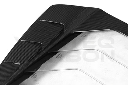 Carbon Fiber M Style Rear Engine Hood - Ferrari 488 Spyder (2015-2020)