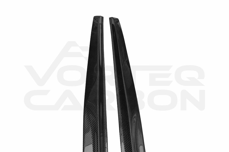 Carbon Fiber P Style Side Skirts - Mercedes Benz C-Class W205 Coupe (2015-2021)