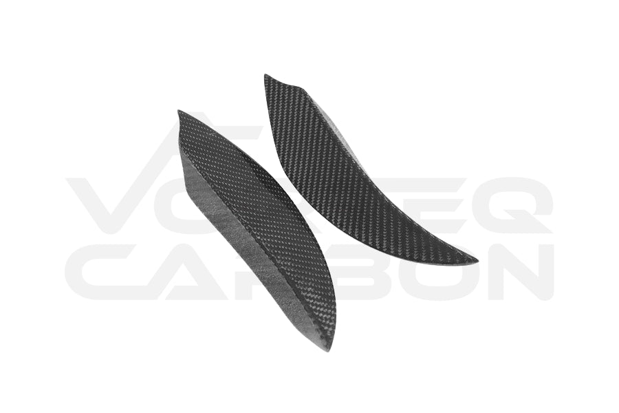 Carbon Fiber Front Lower Canards - Mercedes Benz AMG GT63/S 4 Door Coupe X290 (2019-2024)