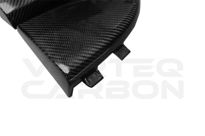 Carbon Fiber Rear Bumper License Plate Surround  - Mercedes Benz C217 S63/S65 AMG Coupe (2014-2017)