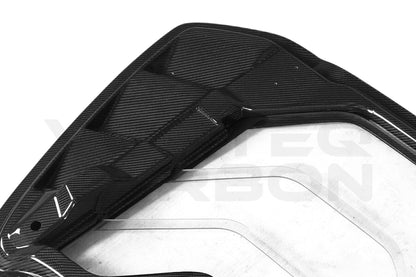 Carbon Fiber M Style Rear Engine Hood - Ferrari 488 Spyder (2015-2020)