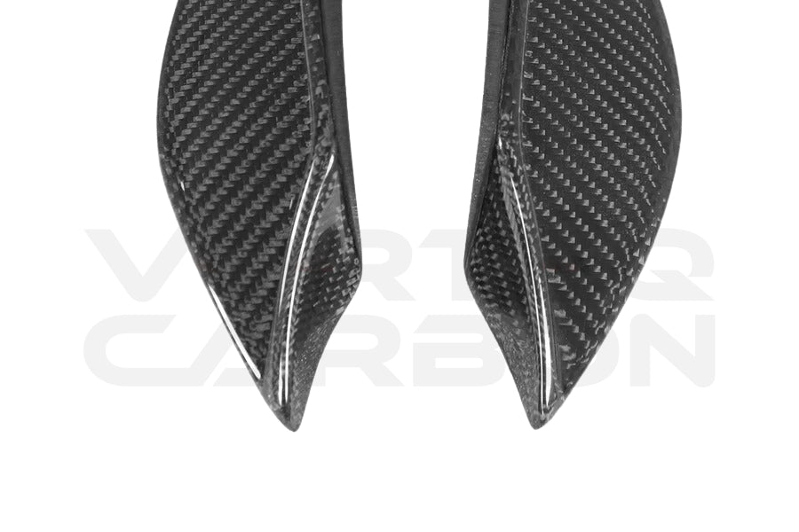 Carbon Fiber Front Lower Canards - Mercedes Benz AMG GT63/S 4 Door Coupe X290 (2019-2024)