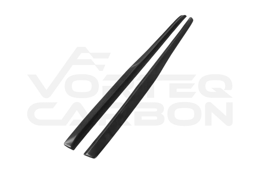 Carbon Fiber P Style Side Skirts - Mercedes Benz C-Class W205 Sedan (2015-2021)