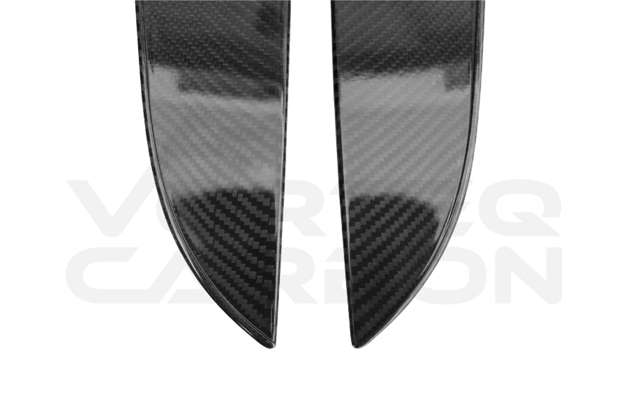 Carbon Fiber Interior Door Panel Trim Cover Strip - Mercedes Benz W205 C63/S AMG Sedan (2015-2021)