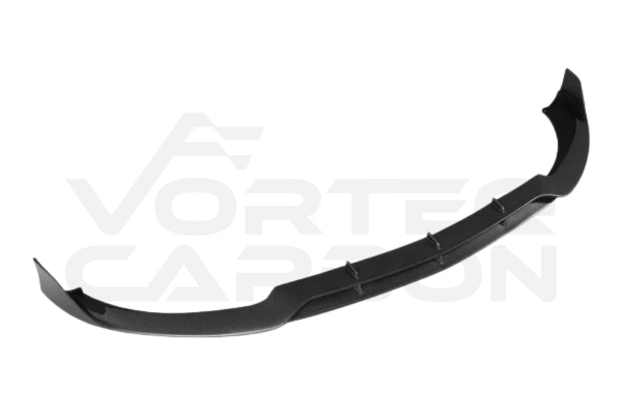 Carbon Fiber B Style Front Lip - Mercedes Benz W205 C63/S AMG Sedan (2015-2021)