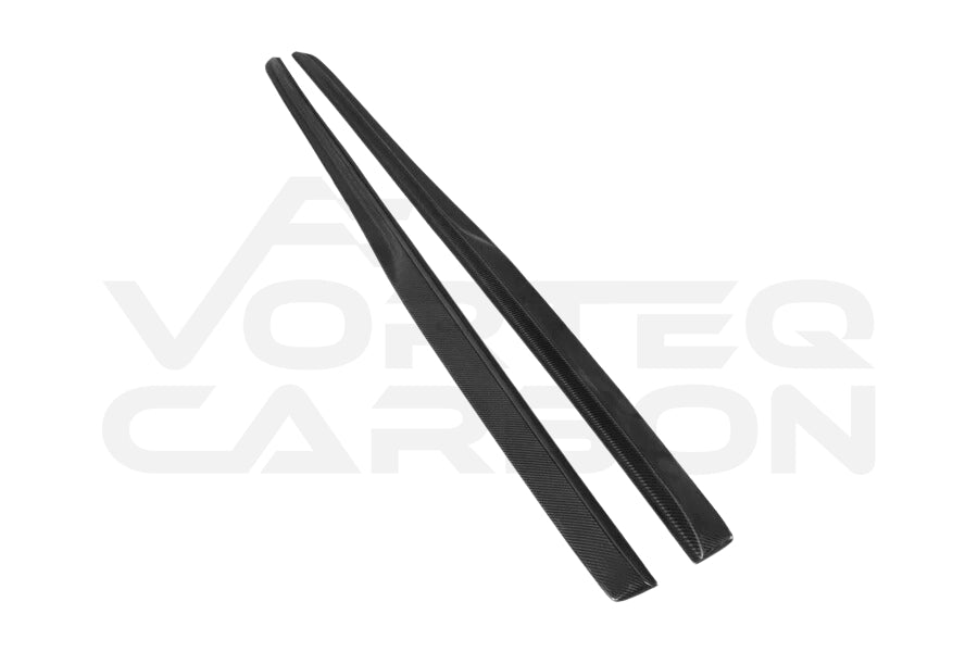 Carbon Fiber P Style Side Skirts - Mercedes Benz C-Class W205 Sedan (2015-2021)