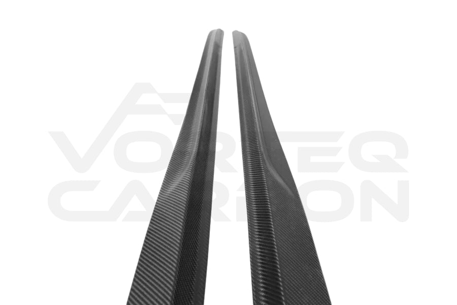 Carbon Fiber P Style Side Skirts - Mercedes Benz C-Class W205 Sedan (2015-2021)