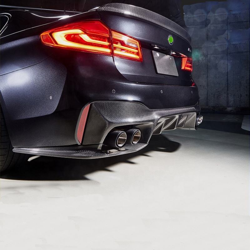 Carbon Fiber 3D Style Rear Diffuser (V2) - BMW F90 M5