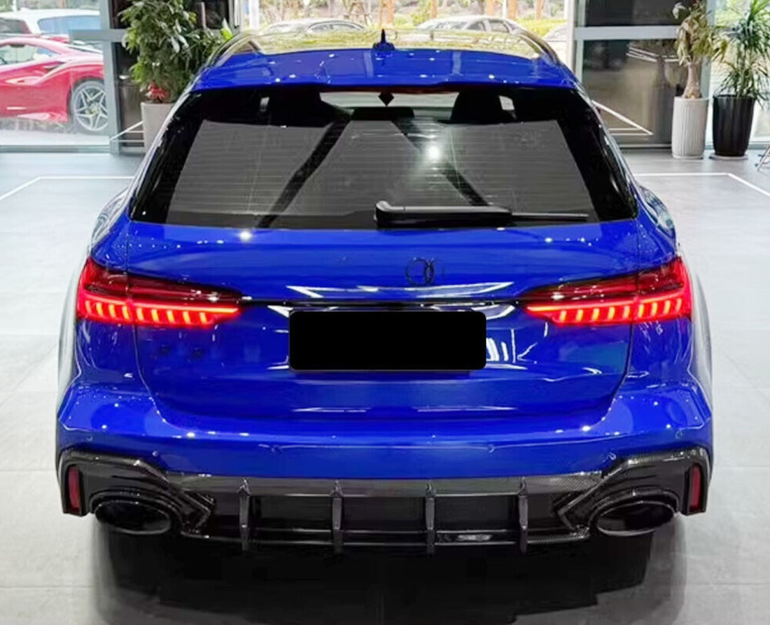 Carbon Fiber Rear Diffuser - Audi RS6 C8 Avant (2019-2023)