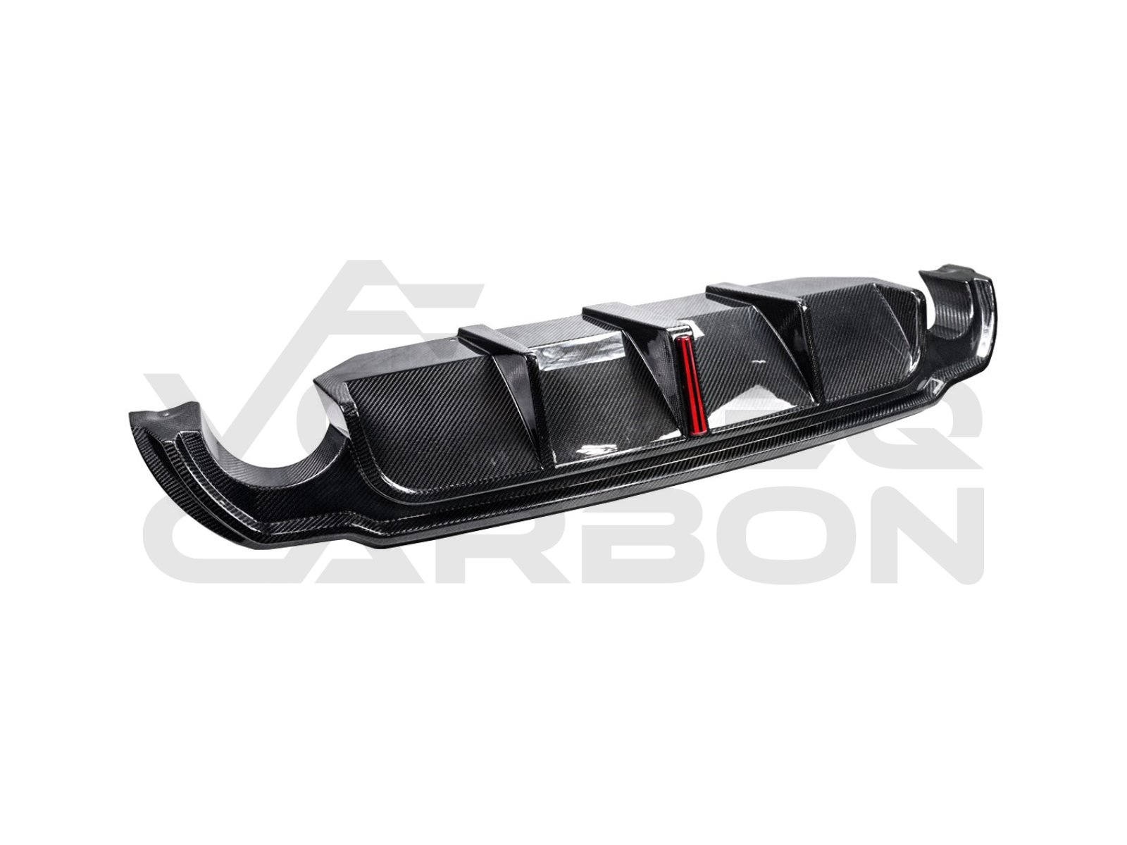 Carbon Fiber F1 LED J Style Rear Diffuser - Infiniti Q50 (2014-2017)