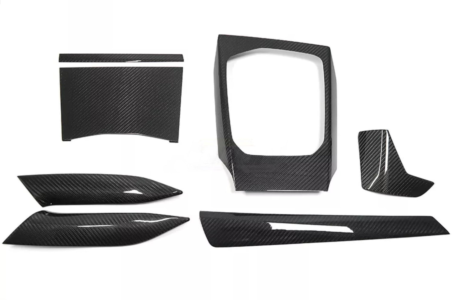 Carbon Fiber Interior Trim Set (8 Pieces) - BMW G42 2 Series (iDrive 7)