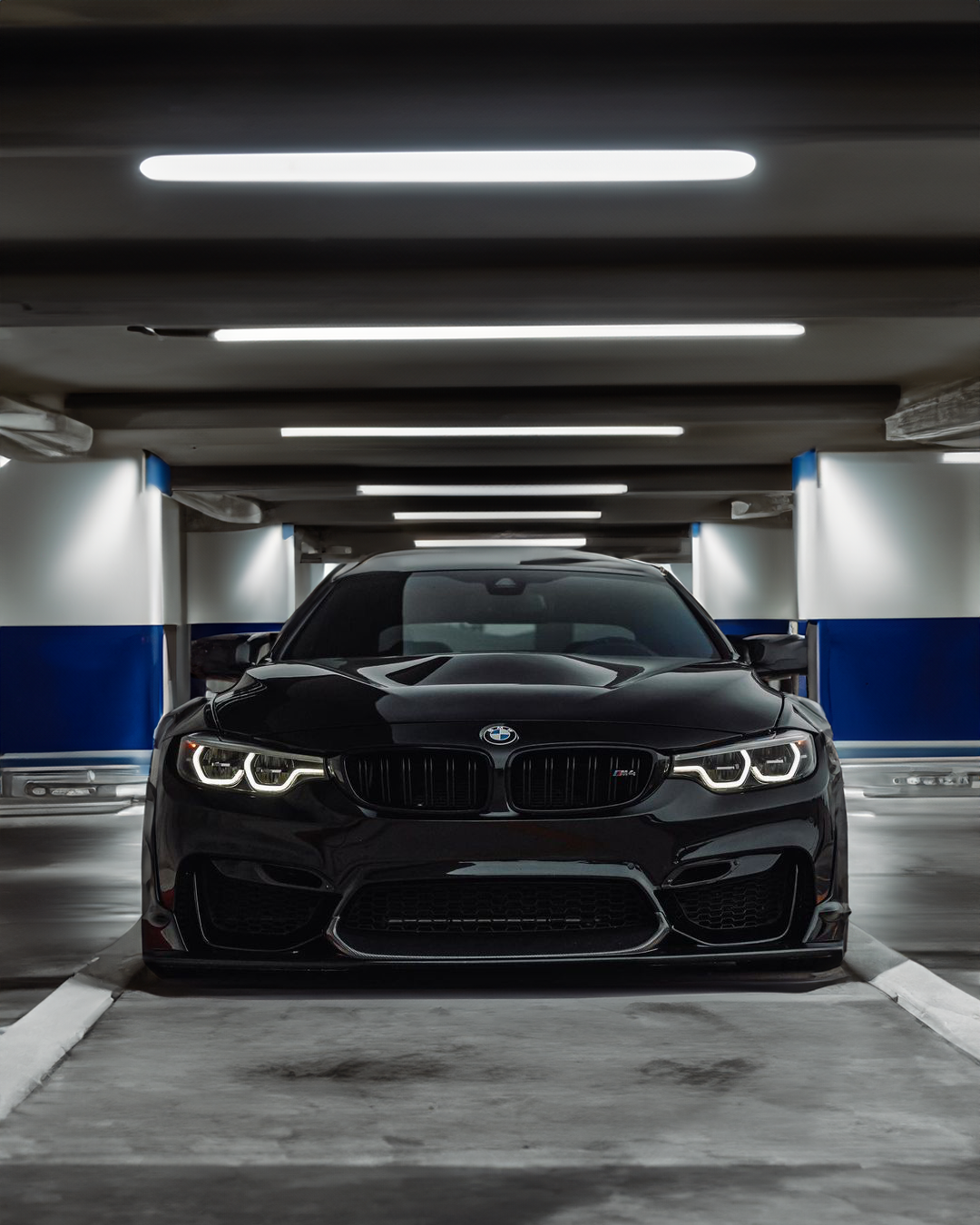 Carbon Fiber Laptorr Style Front Lip - BMW F80 F82 F83