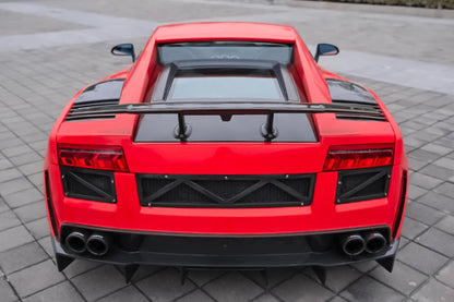 Carbon Fiber Rear Engine Cover (Factory Glass Window Not Included) - Lamborghini Gallardo Coupe (2004-2008)