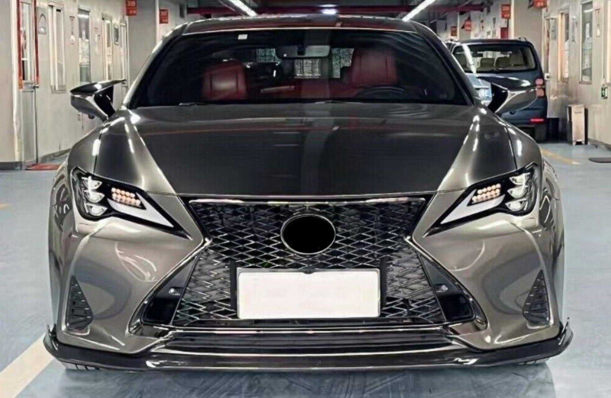 Carbon Fiber Front Lip - Lexus RC300 RC350 F-Sport (2020+)