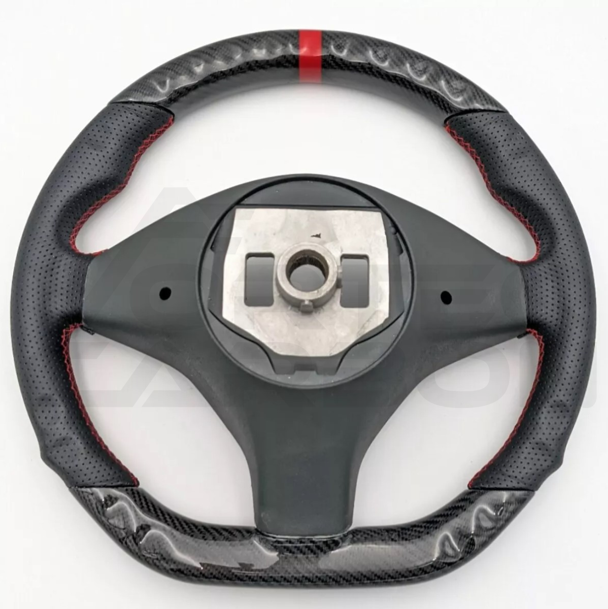 Fully Custom Carbon Fiber Steering Wheel - Tesla Model S