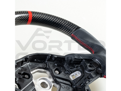 Fully Custom Carbon Fiber Steering Wheel - Toyota MK5 Supra (A90/A91)