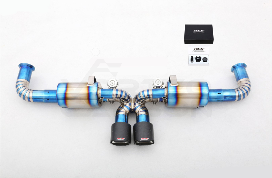 Valved Catback Muffler System - Porsche 991 911 GT3 (2015-2016)