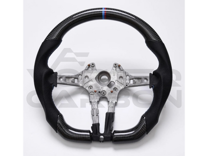 Fully Custom Carbon Fiber Steering Wheel - BMW F Chassis