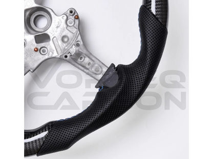 Fully Custom Carbon Fiber Steering Wheel - BMW F Chassis