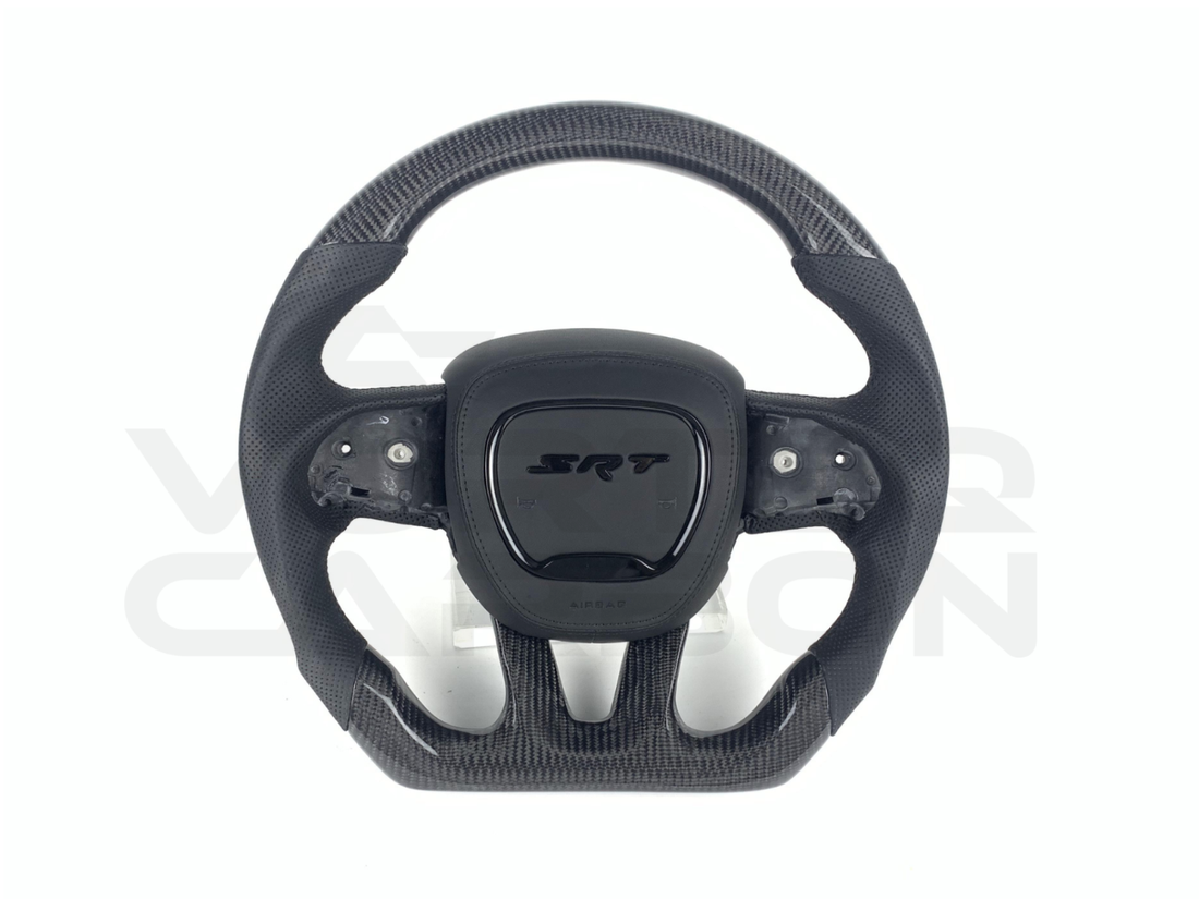 Fully Custom Carbon Fiber Steering Wheel - Dodge Charger / Challenger / Durango