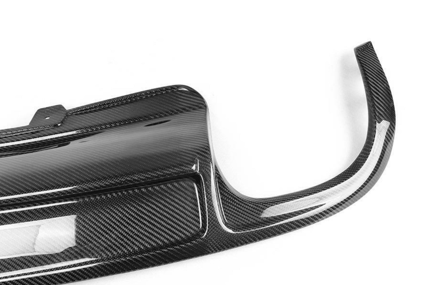 Carbon Fiber Rear Diffuser - Audi A4 B8 Base Sedan (2009-2012)