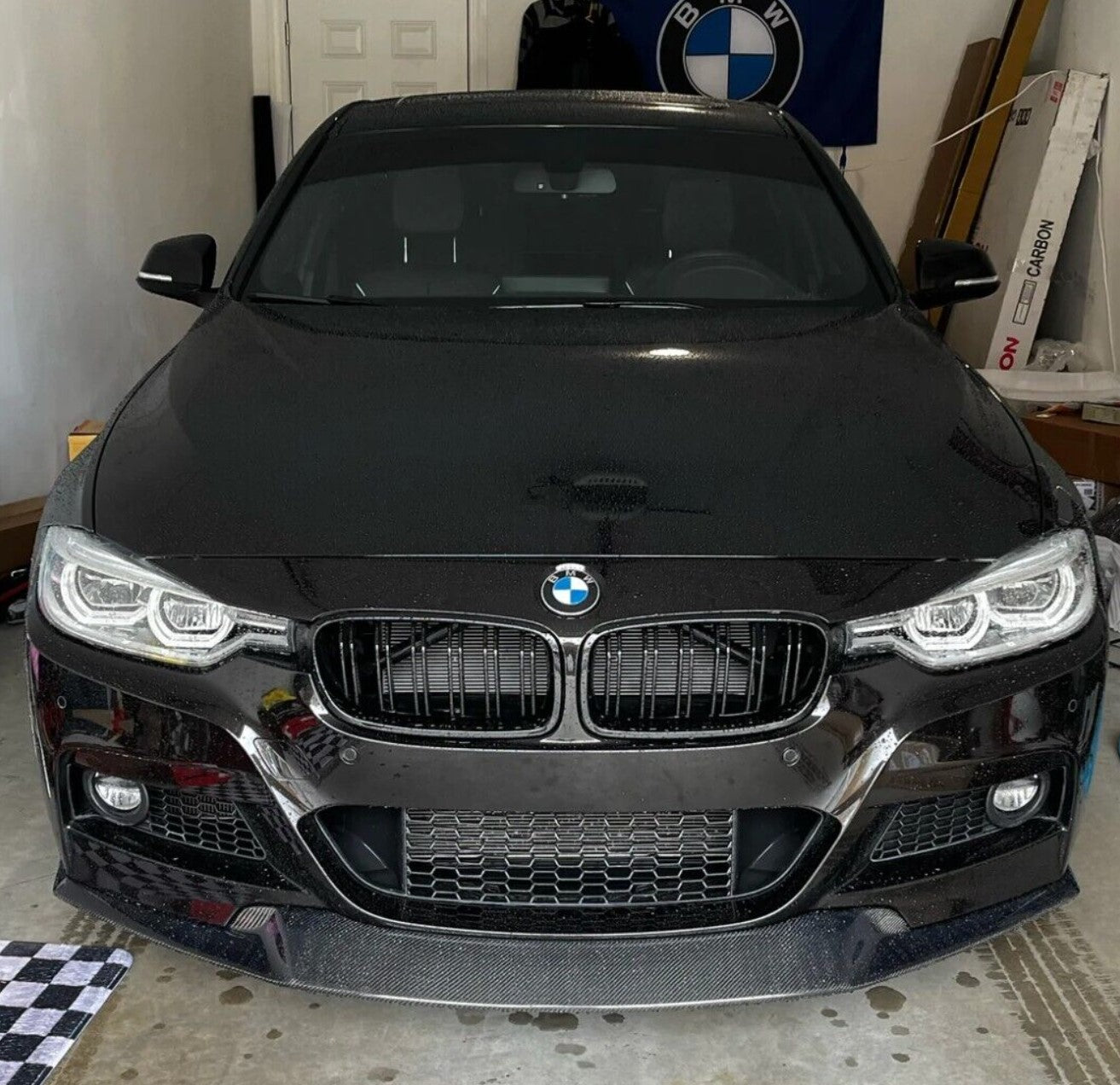 Carbon Fiber JHP Style Front Lip - BMW F30