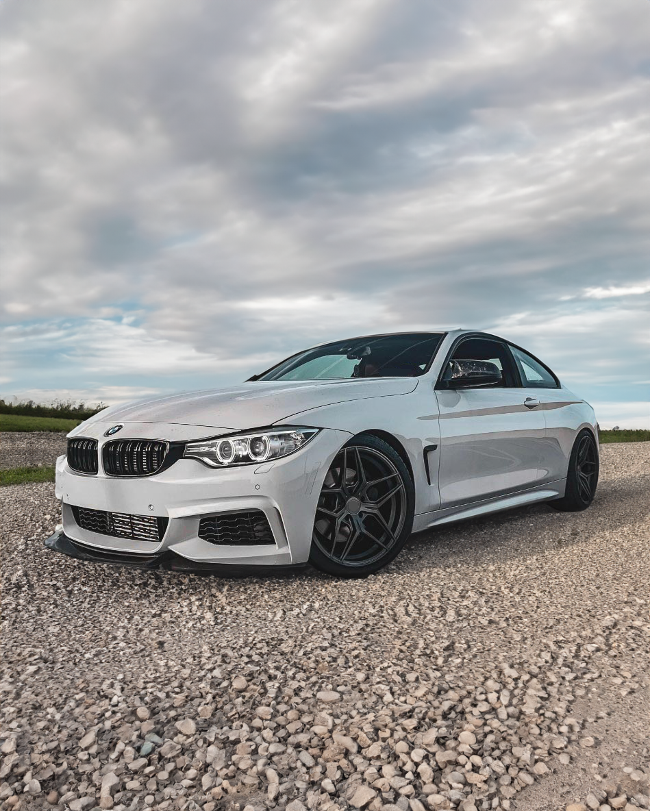 Carbon Fiber JP Style Front Lip - BMW F32 F33 F36