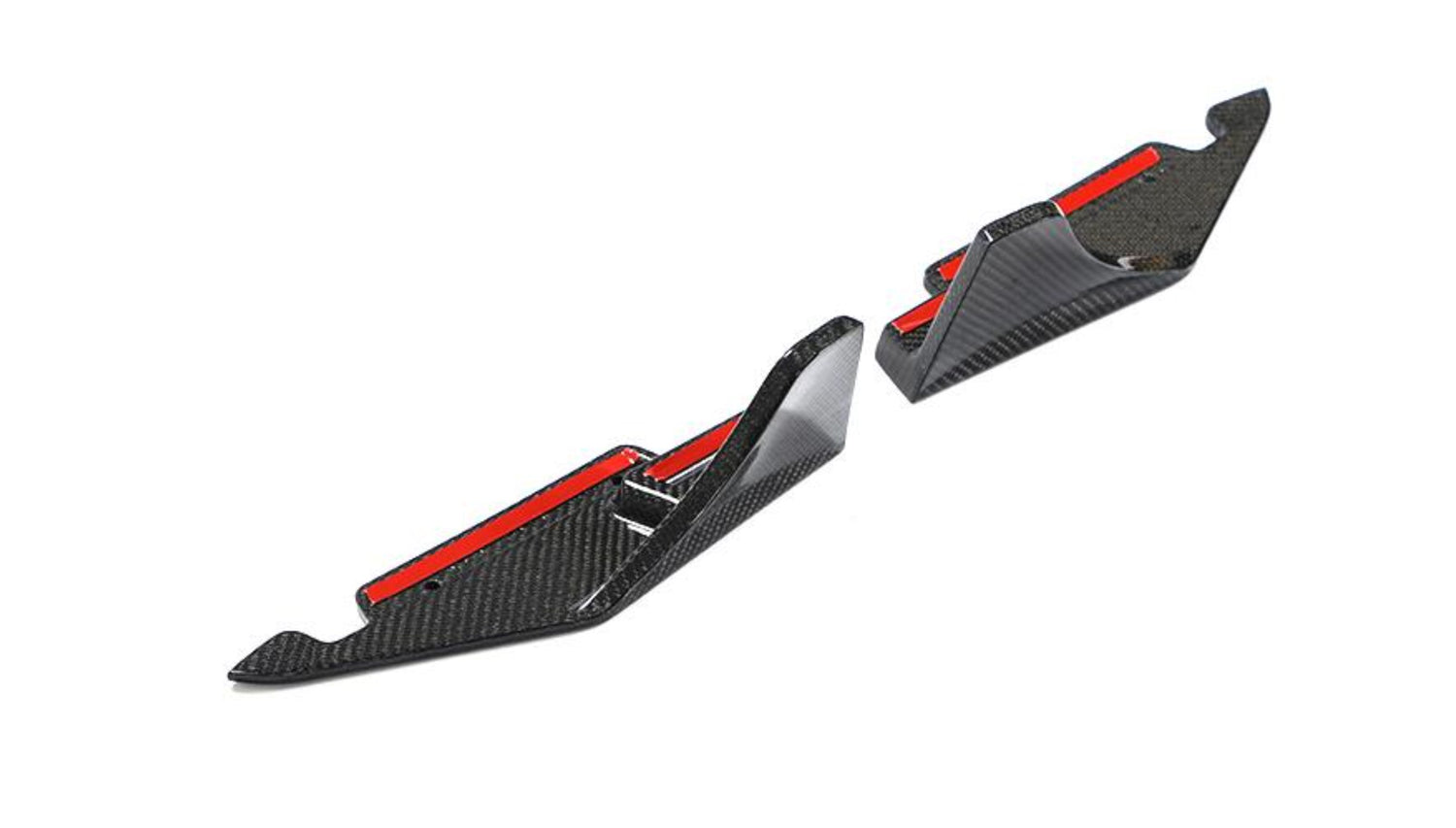 Carbon Fiber Rear Side Splitters - Toyota GR86 / Subaru BRZ (ZN8/ZD8)