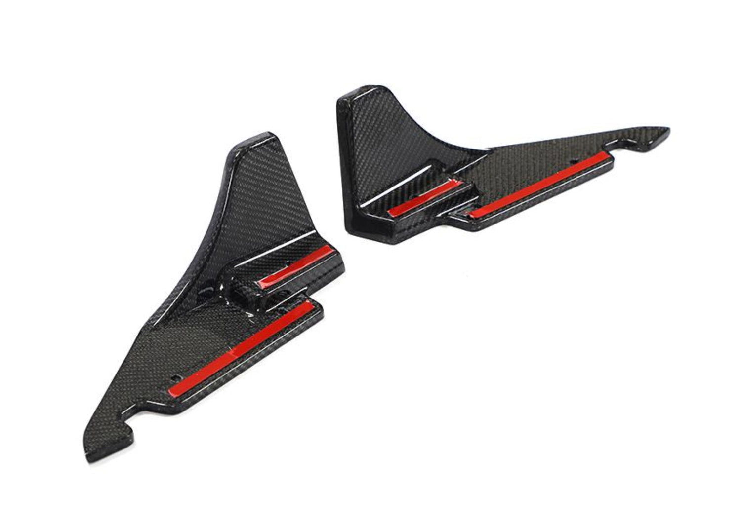 Carbon Fiber Rear Side Splitters - Toyota GR86 / Subaru BRZ (ZN8/ZD8)