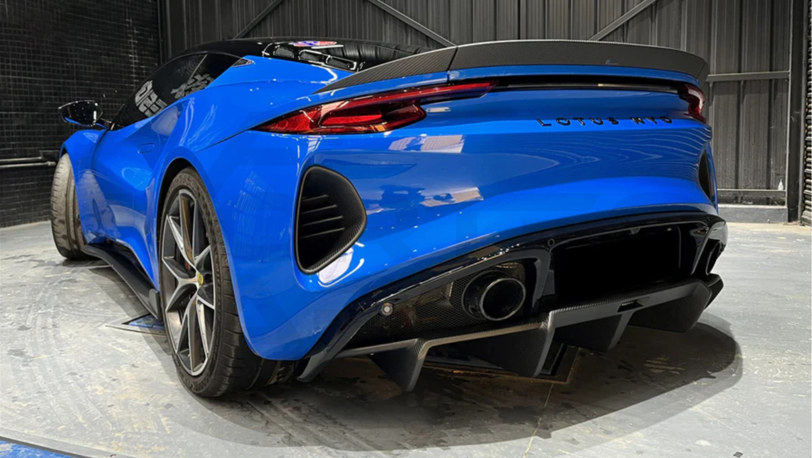 Carbon Fiber Performance Style Rear Diffuser - Lotus Emira