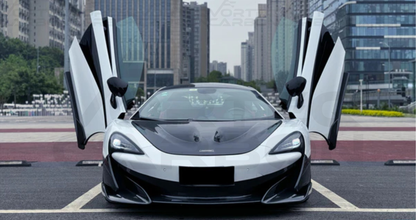 Carbon Fiber Front Lip Splitter (3 Piece) - McLaren 600LT