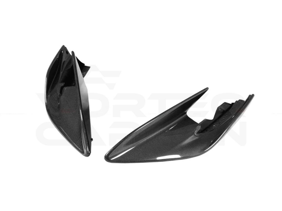 Carbon Fiber Front Splitters (2 Piece) - McLaren 600LT