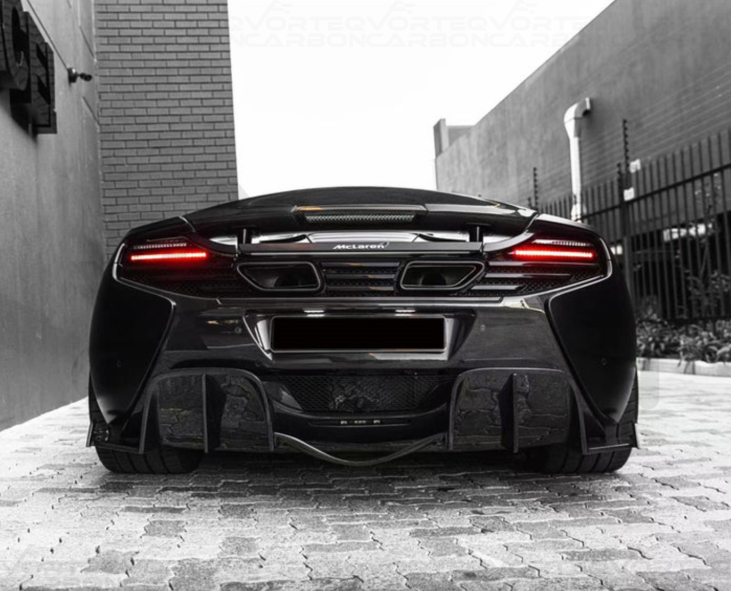 Carbon Fiber B Style Rear Diffuser - McLaren 650S