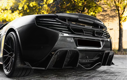 Carbon Fiber B Style Rear Diffuser - McLaren 650S